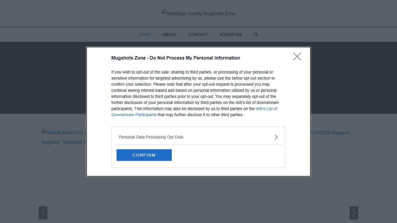 Talladega County Mugshots Zone
